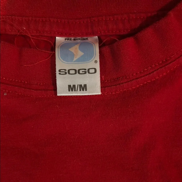 Vibrant Red Short Sleeve Tee - Picture 2 of 2